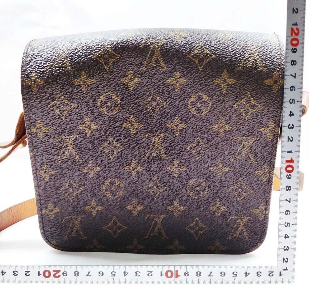 Vintage Louis Vuitton Monogram Cartouchiere MM Crossbody Bag - Picture 2 of 9